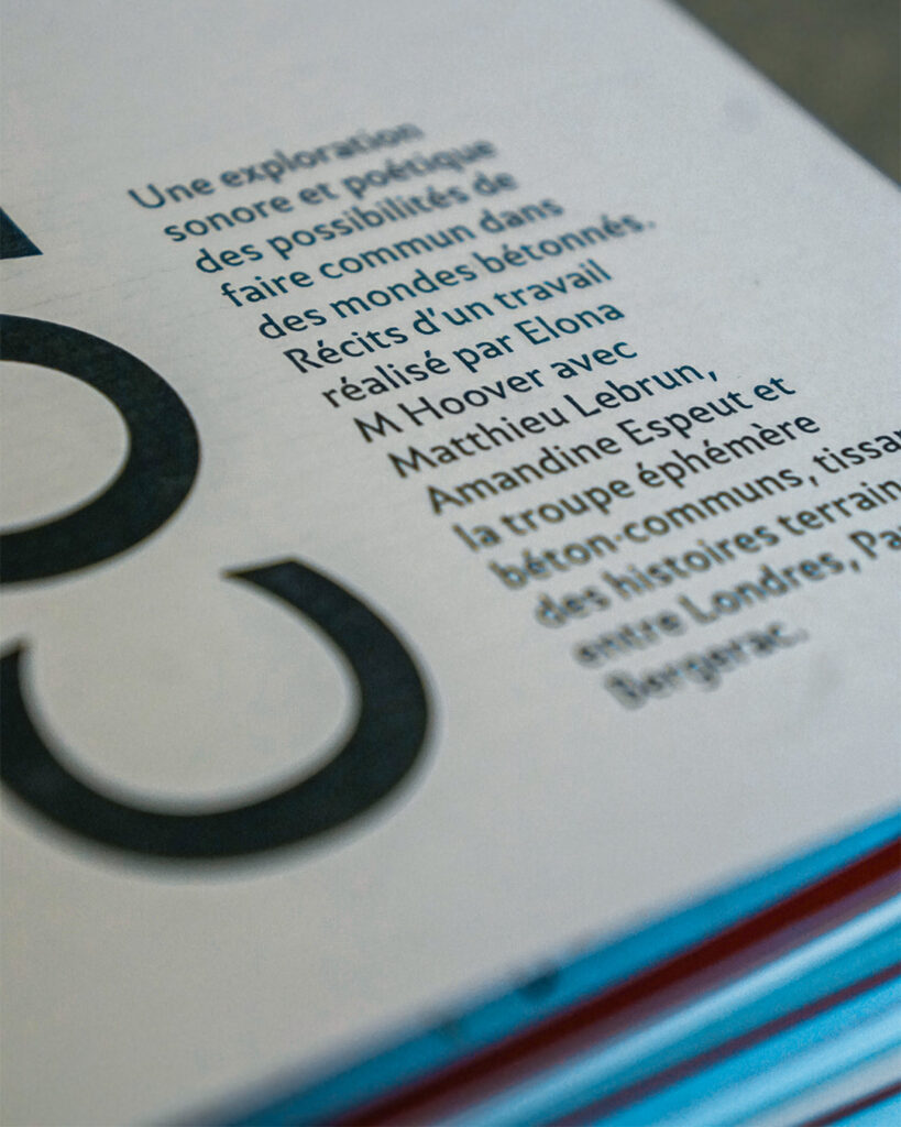 béton·communs cover close up